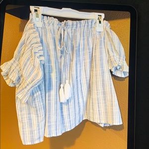Off the shoulder Top- Never Worn
